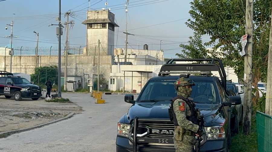 Operativo sorpresa en cárcel de Cancún tras fuga de detenido por&nbsp;homicidio