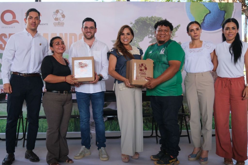 Gobernadora Mara Lezama lanza programa de reciclaje en Quintana&nbsp;Roo