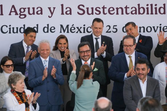 Mara Lezama respalda el histórico acuerdo nacional por el&nbsp;agua