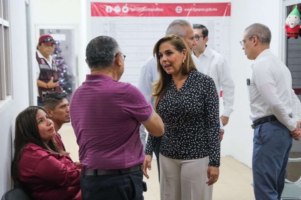 Mara Lezama realiza visita ‘sorpresa’ en Fiscalía para supervisar&nbsp;atención