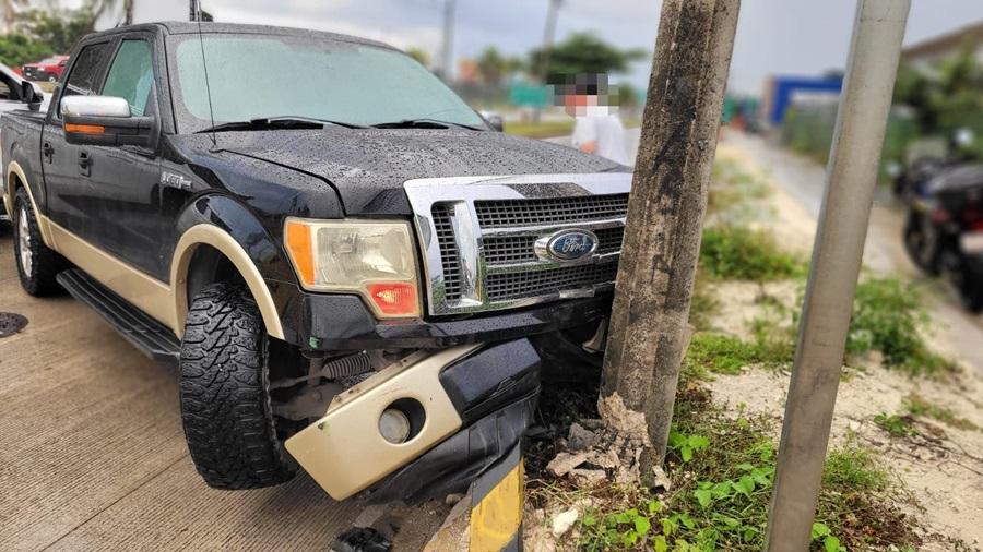 Lluvias en Cancún: dos accidentes en el bulevar Colosio alertan a&nbsp;conductores