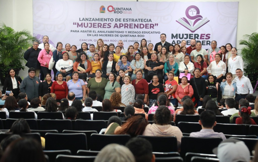 Educación inclusiva: Quintana Roo lanza programa «Mujer es&nbsp;Aprender»