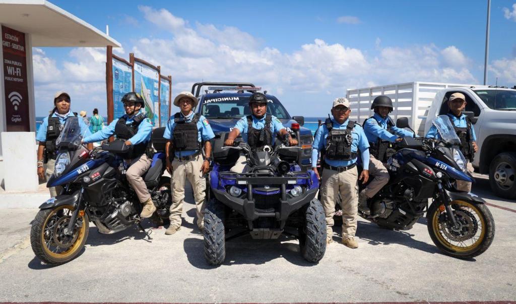 Refuerzan seguridad por Viacrucis en la playa de Cancún